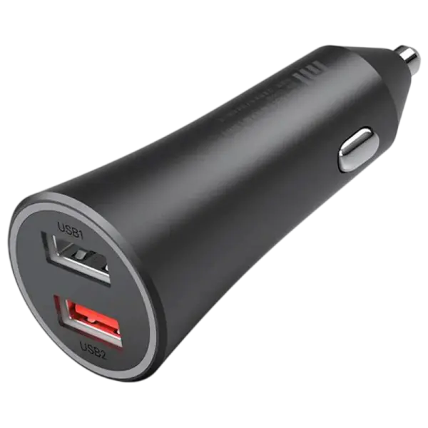 Carregador de Isqueiro Mi Car Charger 2x USB 37W (Preto) - XIAOMI