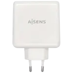 Carregador USB - C PD3.0 30W + USB - A QC3.0 18W (Branco) - AISENS