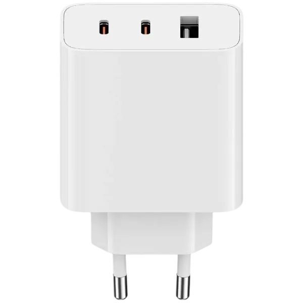 Carregador Triplo 67W GaN 2C1A EU c/ Cabo USB - C (2x USB - C / USB - A) - XIAOMI