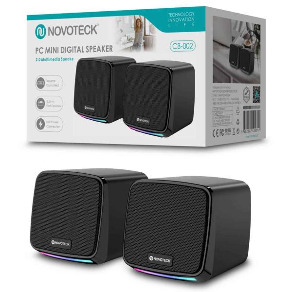 Colunas Multimédia Novoteck CB-002