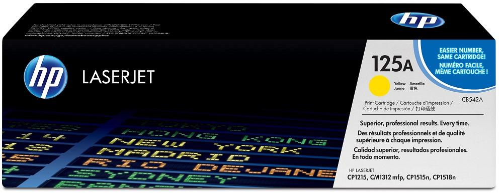 HP 125A Laser cartridge 1400páginas Amarelo