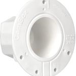 Suporte c/ Dupla Âncora p/ Teto (Branco) - CAMBOX