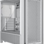 Caixa ATX Corsair Frame 4000D Performance Branco Vidro Temperado