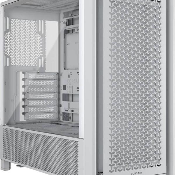 Caixa ATX Corsair Frame 4000D Performance Branco Vidro Temperado
