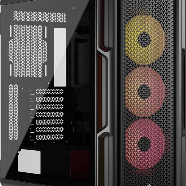 Caixa Extended - ATX 5000T LX RGB Tempered Glass (Preto) - CORSAIR