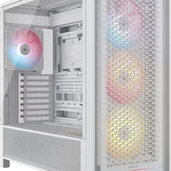 Caixa Extended - ATX Frame 5000D RS ARGB High - Airflow Tempered Glass (Branco) - CORSAIR