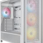 Caixa Extended - ATX Frame 5000D RS ARGB High - Airflow Tempered Glass (Branco) - CORSAIR