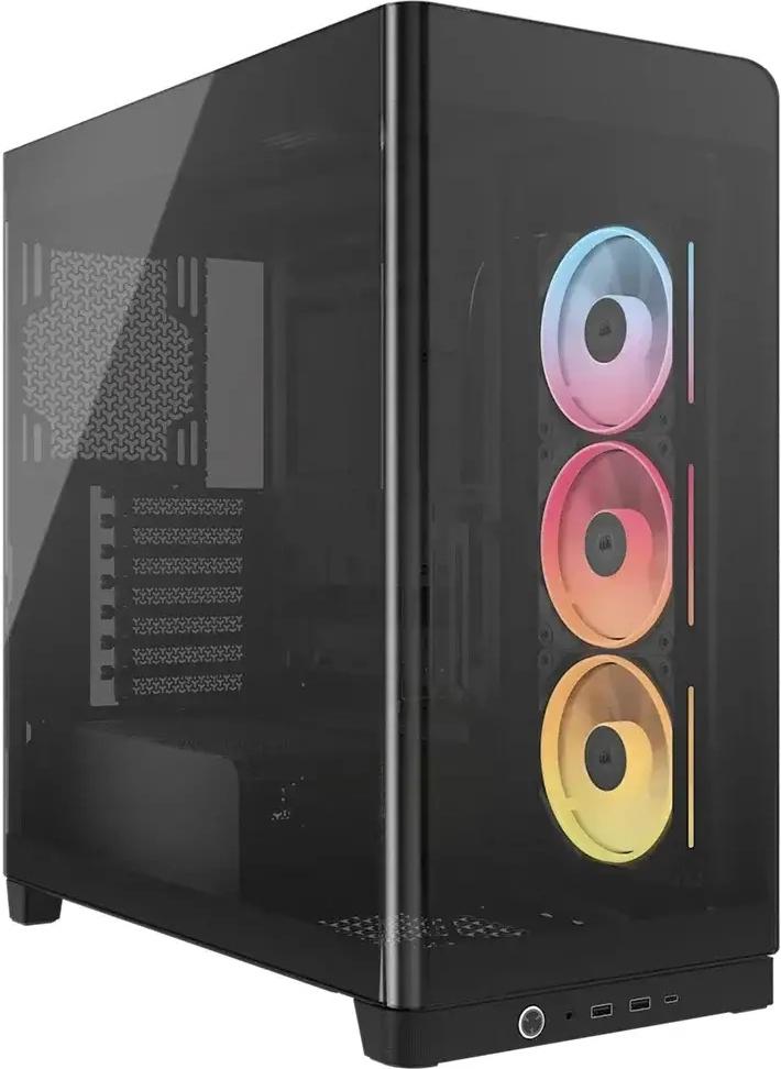 Caixa E - ATX Corsair 4500X LX - R RGB Preto Vidro Temperado