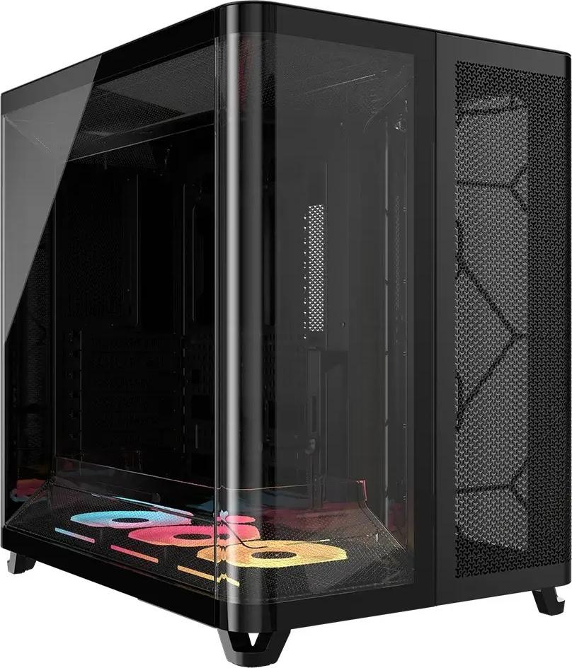 Caixa E - ATX Corsair AIR 5400 LX - R Link Preto Vidro Temperado