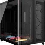 Caixa E - ATX Corsair AIR 5400 LX - R Link Preto Vidro Temperado