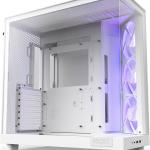 Caixa ATX H6 Flow RGB Vidro Temperado (Branco) - NZXT