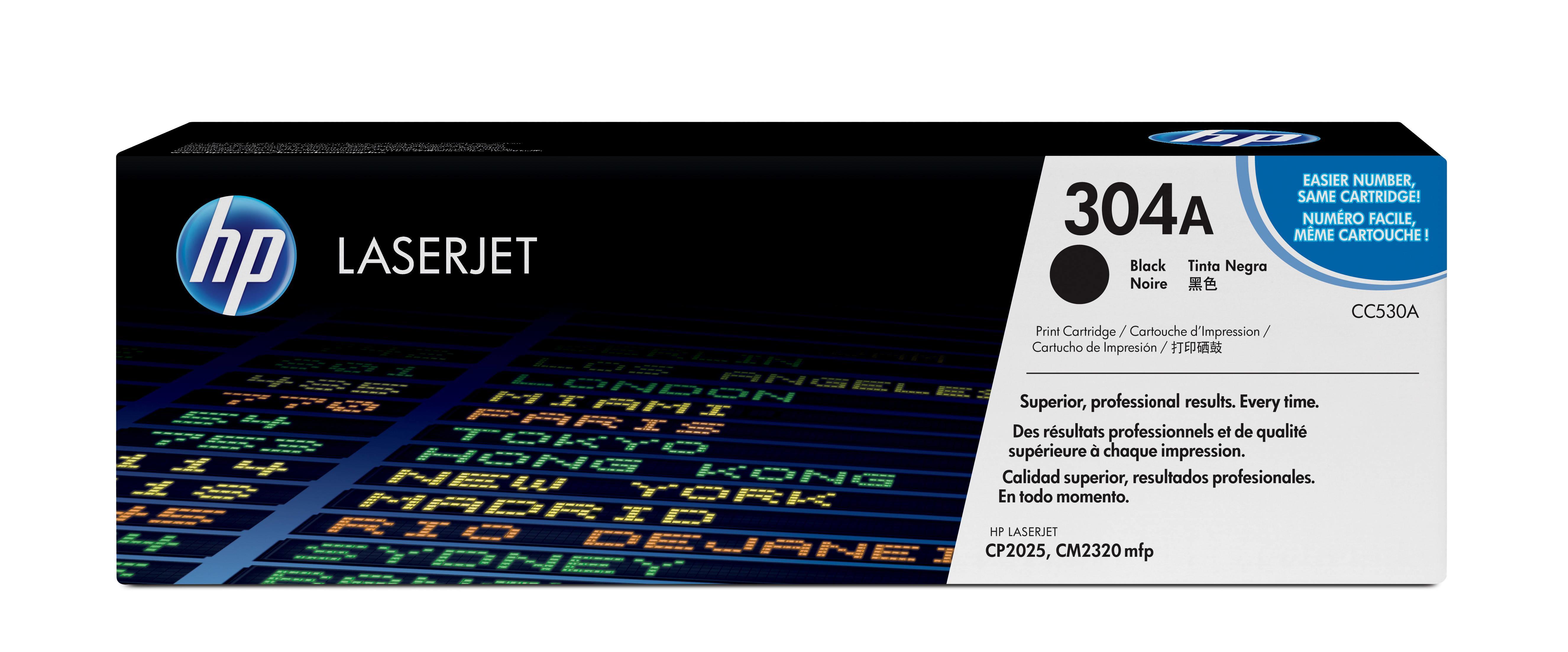 HP 304A Toner a laser 3500páginas Preto
