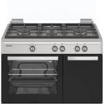 Fogão a Gás Natural/Butano CC90X2W4F c/ Forno 60L (Inox) - INFINITON