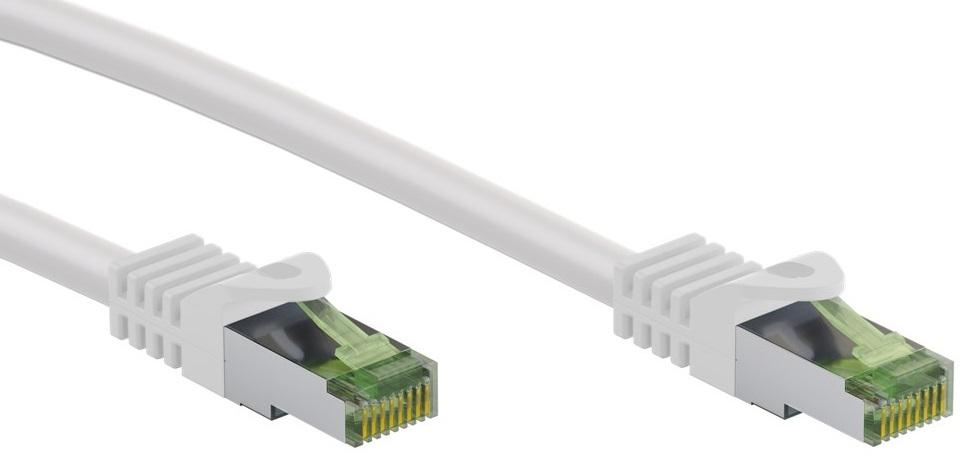 Cabo de Rede RJ45 CAT8.1 S/FTP Branco (15 mts) - GOOBAY