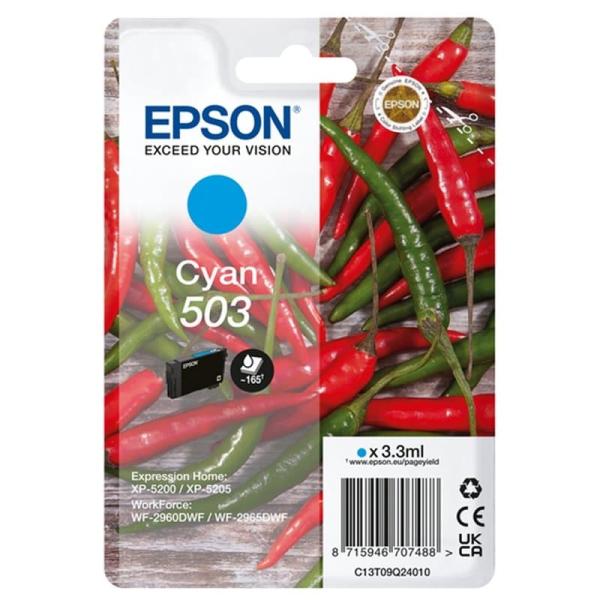 Tinteiro Original Epson 503 Azul — Recondicionado