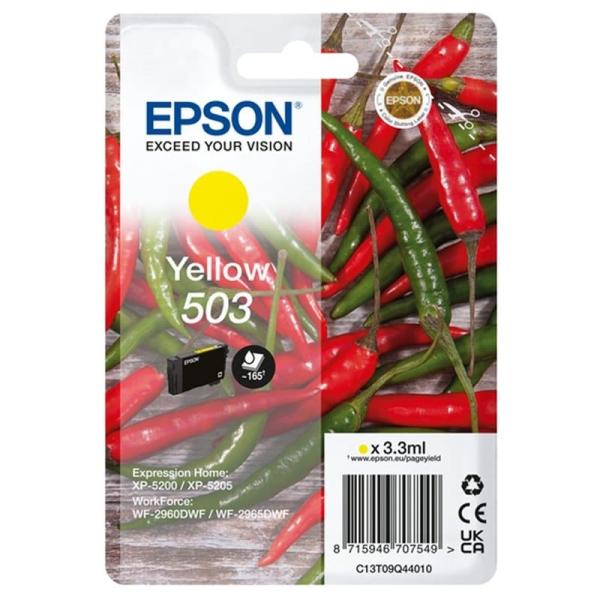 Tinteiro Original Epson 503 Amarelo — Recondicionado