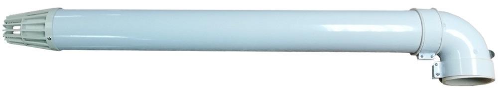 Tubo de Evacuação de Fumo p/ Esquentadores CCEP110GBNOX/CCEP110GNNOX - CORBERÓ