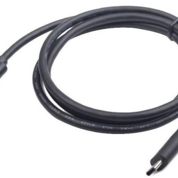 Cabo USB2.0 AM Macho - USB tipo C (1,8 mts) - GEMBIRD
