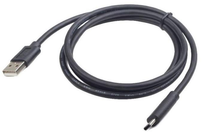 Cabo USB2.0 AM Macho - USB tipo C (1,8 mts) - GEMBIRD