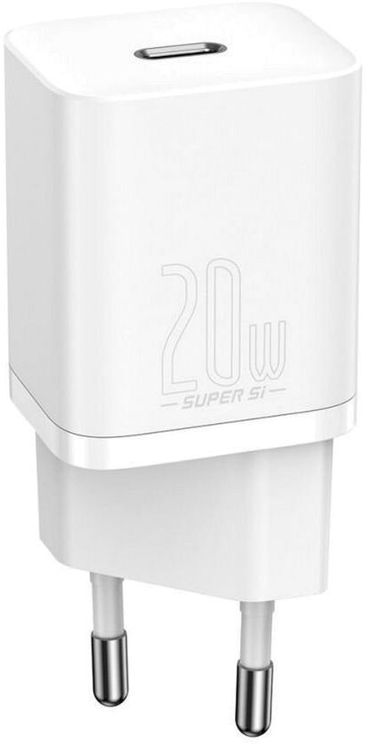 Carregador 20W USB - C (Branco) - BASEUS