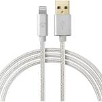 Cabo USB - A Macho - Lightning Macho Branco (1 metro) - NEDIS