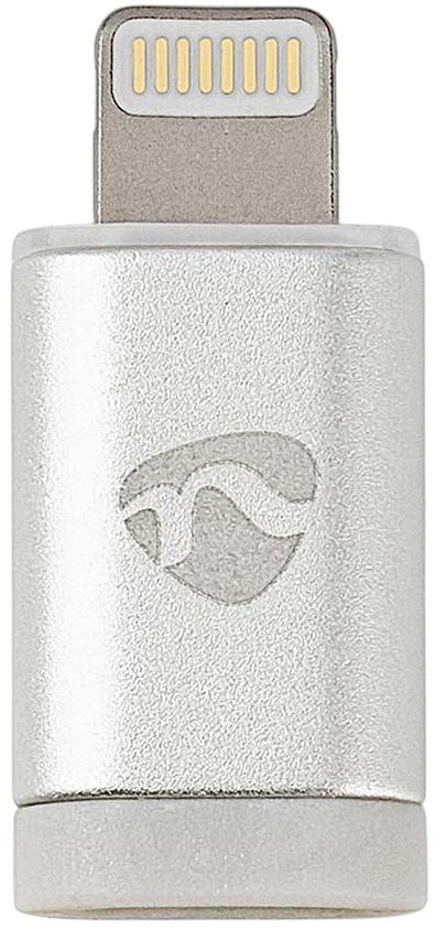 Adaptador Apple Lightning Macho 8 pinos - Micro - USB Fêmea - NEDIS