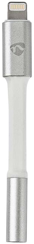 Adaptador Lightning 8 - Pin - Jack 3.5mm Fêmea (Alumínio) - NEDIS