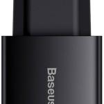 Carregador Compact CCXJ - E01 USB - C/USB - A 30W Fast Charger PD/QuickCharge 3.0 (Preto) - BASEUS