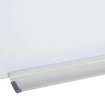 Placa de vidro com bandeja Inclui 4 marcadores e borracha 90x60x0,45 cm Branco