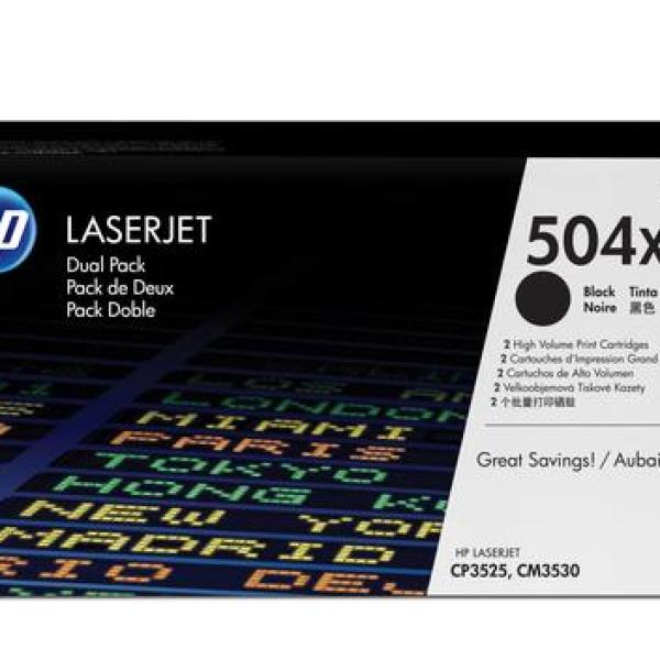 HP 504X Laser cartridge 21000páginas Preto