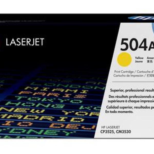 HP 504A Laser cartridge 7000páginas Amarelo