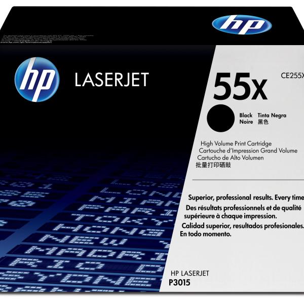HP CE255X Laser cartridge 12500páginas Preto tóner e tinteiro a laser