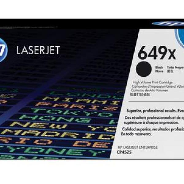 HP CE260X Laser cartridge 17000páginas Preto tóner e tinteiro a laser