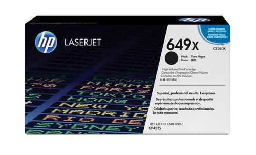 HP CE260X Laser cartridge 17000páginas Preto tóner e tinteiro a laser