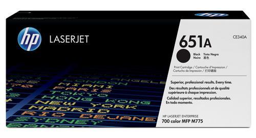 HP 651A Laser cartridge 13500páginas Preto