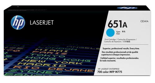 HP 651A Laser cartridge 16000páginas Ciano