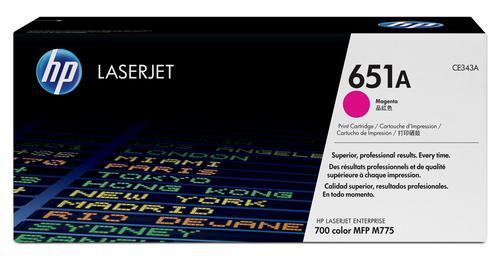 HP 651A Laser cartridge 16000páginas Magenta