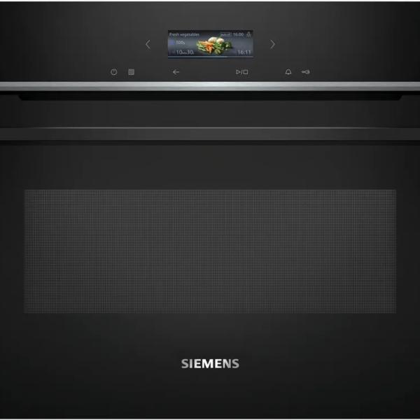 Microondas de Encastre iQ700 36L 3100W CE732GXB1 (Preto) - SIEMENS