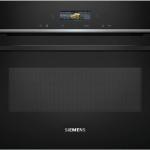 Microondas de Encastre iQ700 36L 3100W CE732GXB1 (Preto) - SIEMENS