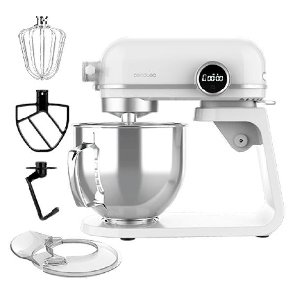 Batedeira Elétrica Twist and Fusion 4500 Luxury 800W (Branco) - CECOTEC