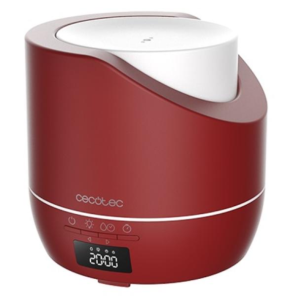 Humidificador PureAroma 500 Smart Garnet 500ml (Vermelho/ Branco) - CECOTEC