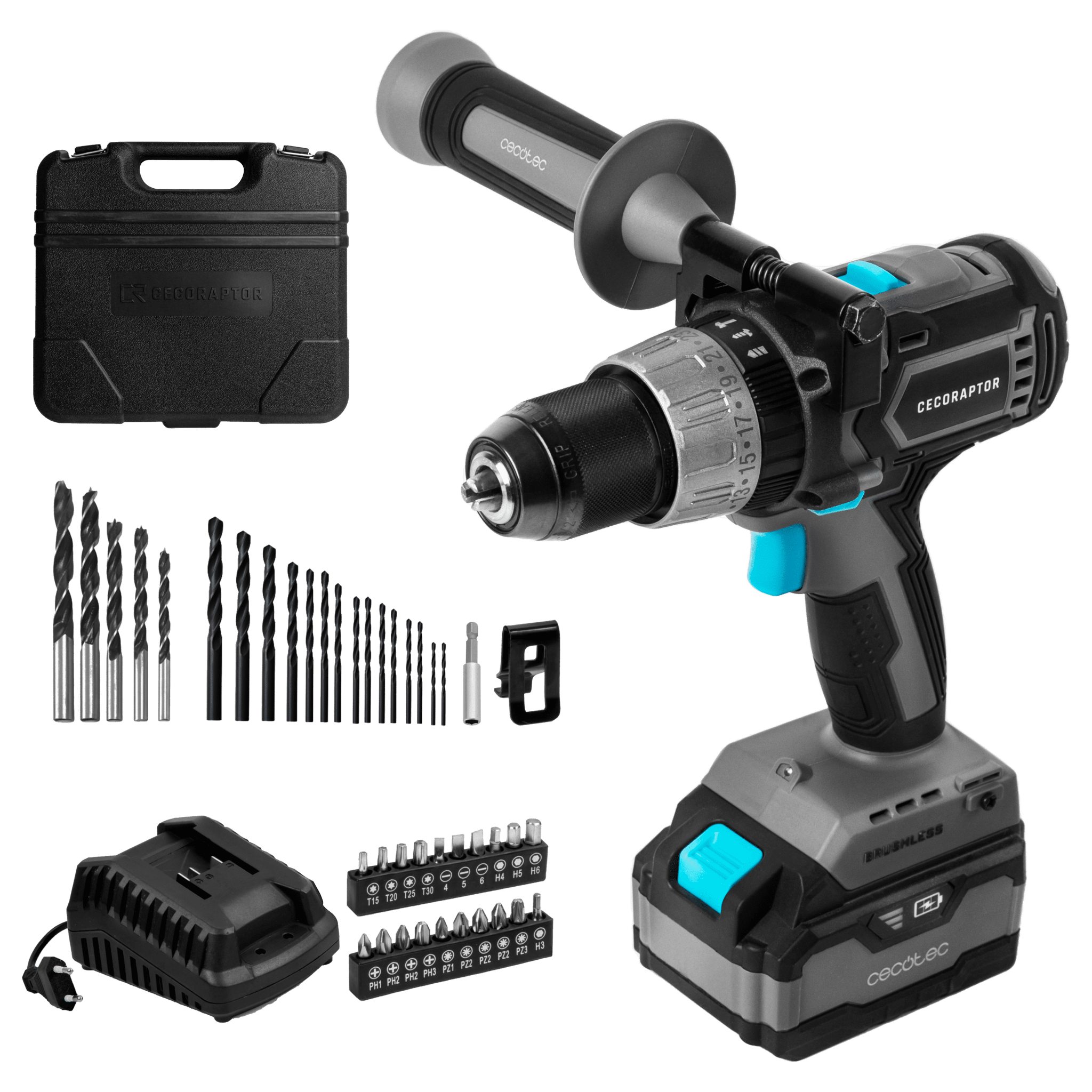 Berbequim de impacto CecoRaptor Perfect ImpactDrill 4020 Brushless Ultra