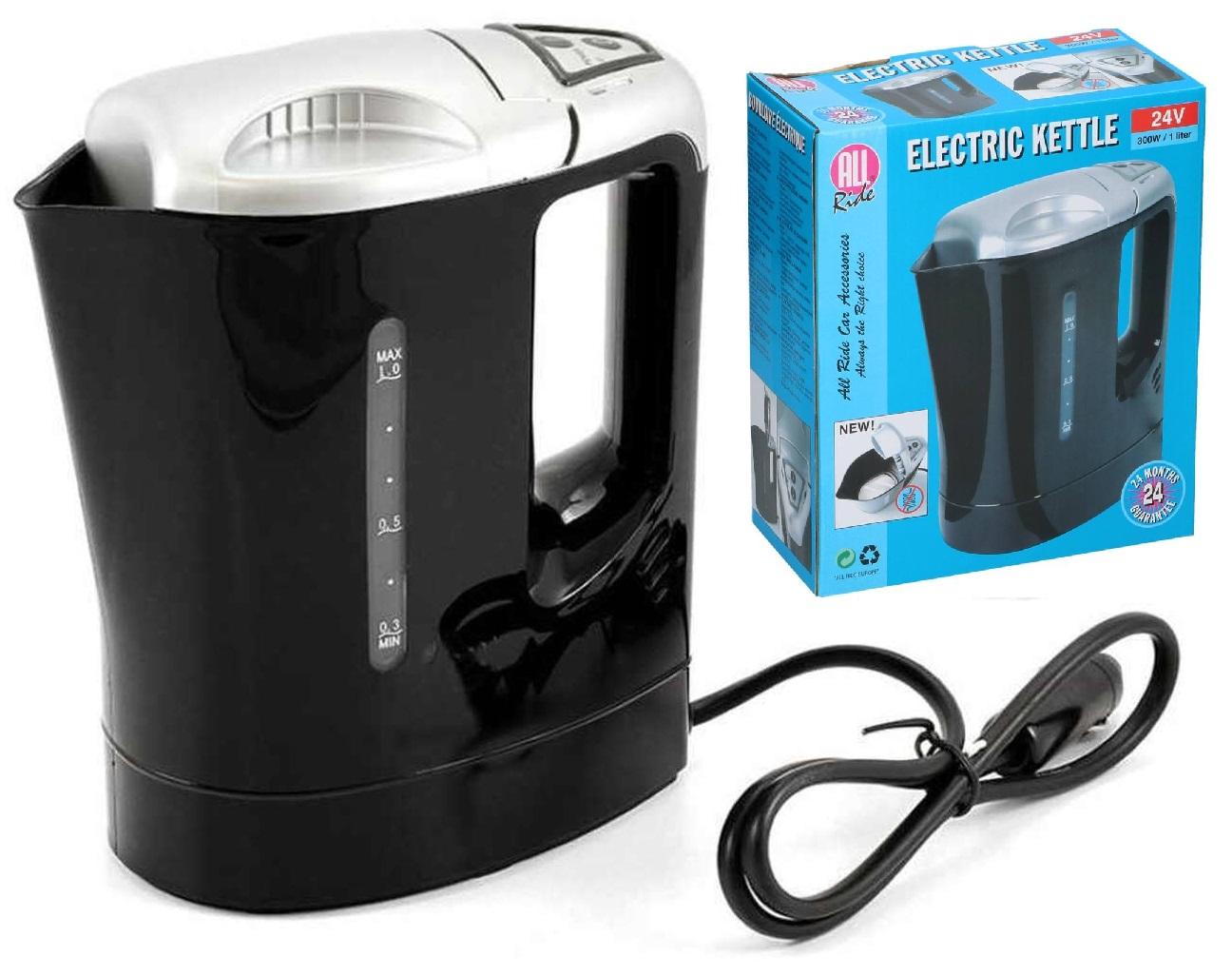 Chaleira Eléctrica Auto 24V 300W (0,8L) - ALL Ride