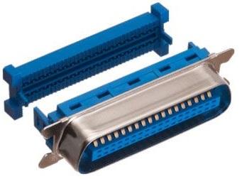 Ficha Centronics 36P Macho (Metálica) p/ Flat Cable