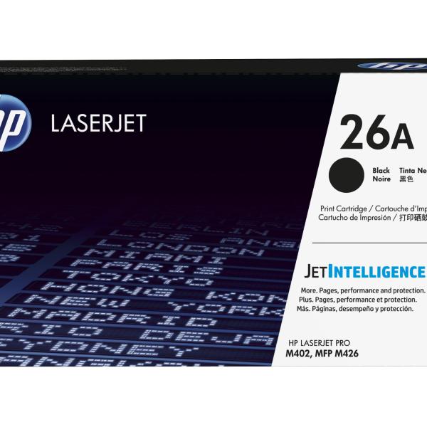 Toner 26A (Preto) - HP