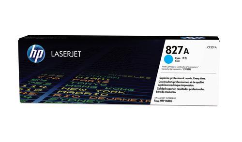 HP 827A Toner a laser 32000páginas Ciano