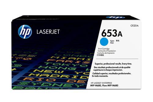HP 653A Toner a laser 16000páginas Ciano