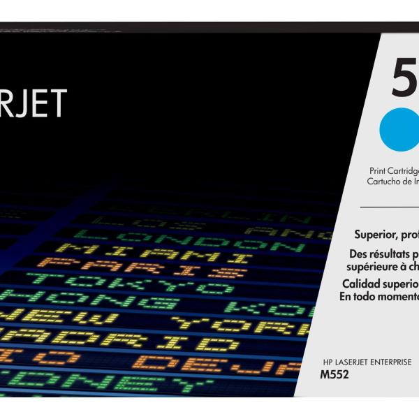 HP 508X Laser cartridge 9500páginas Ciano