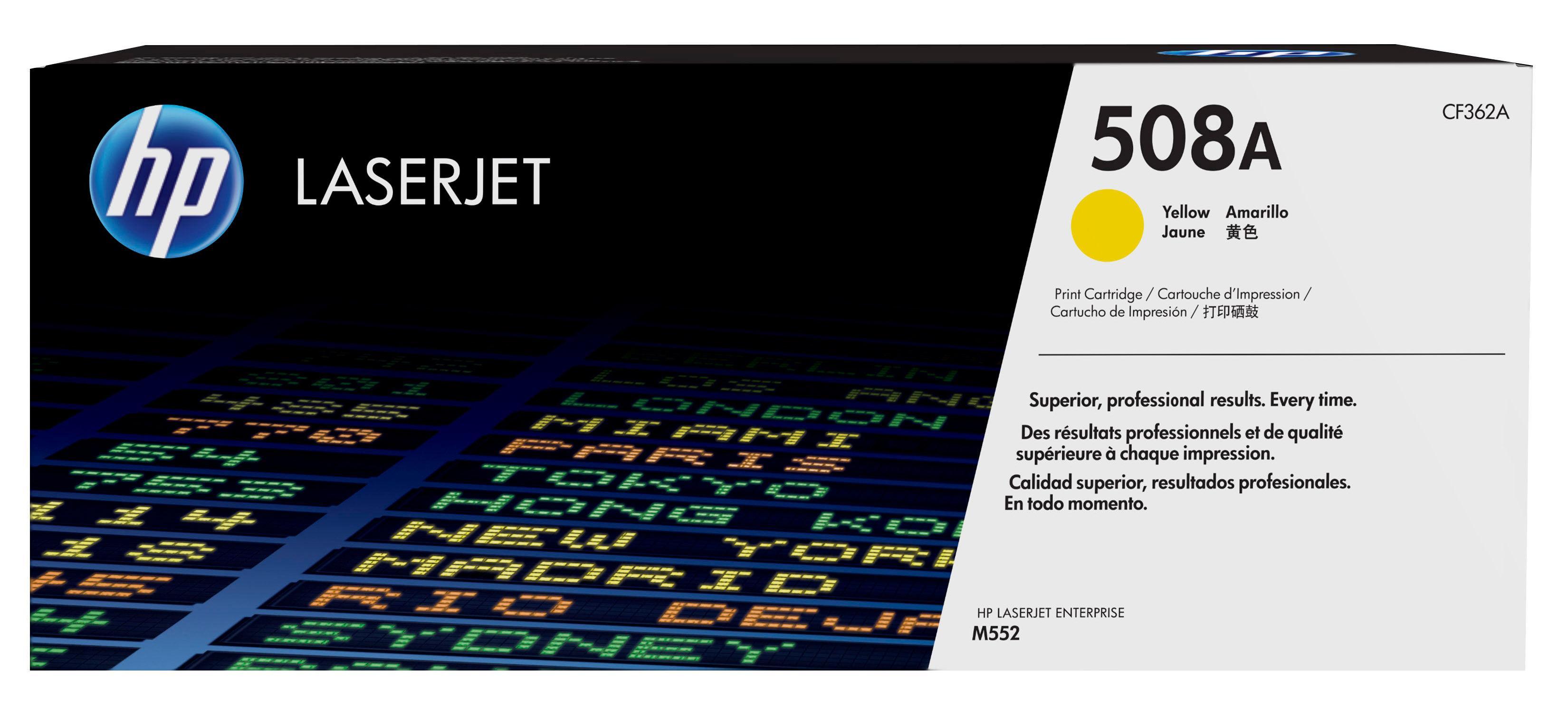 HP 508A Laser cartridge 5000páginas Amarelo