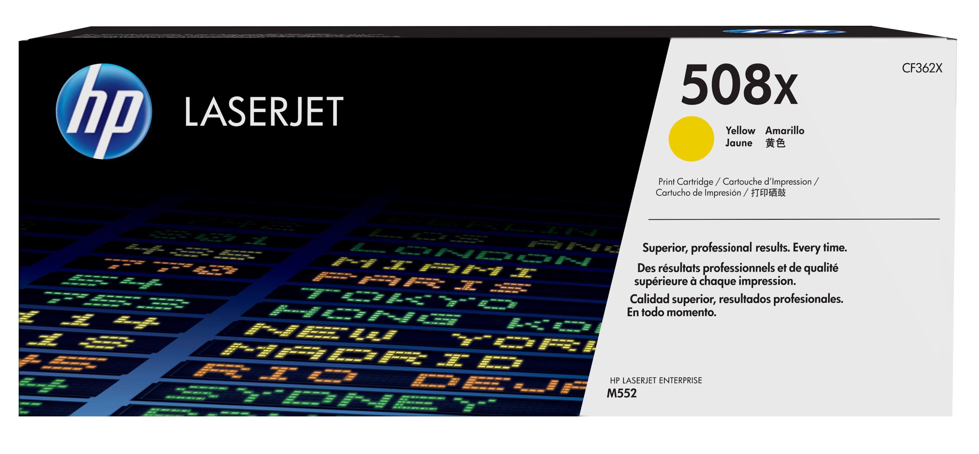 Toner 508X (Amarelo) - HP